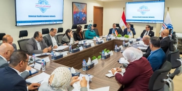 فى اجتماع هيئة التأمين الصحي الشامل الجهاز المركزي للمحاسبات يعرض تقريره بشأن القوائم المالية وأداء الهيئة لعام 2025 2 - جريدة المساء فى اجتماع هيئة التأمين الصحي الشامل الجهاز المركزي للمحاسبات يعرض تقريره بشأن القوائم المالية وأداء الهيئة لعام 2025 1 - جريدة المساء