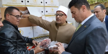5 أطنان لحوم "صكوك إطعام" للأولى بالرعاية بالمنوفية 1 - جريدة المساء