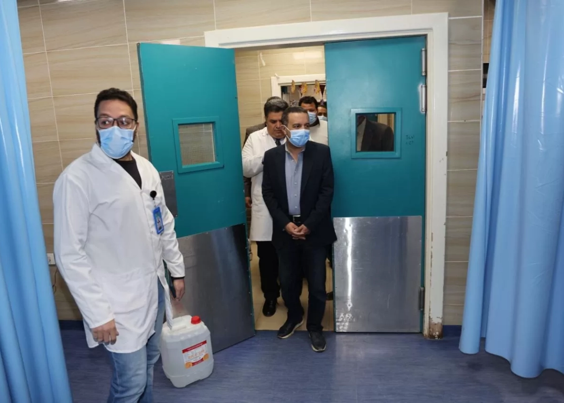 محافظ المنوفية يتفقد مستشفي الباجور وأعمال تطوير مدرسة سنجلف الحديثة 19 - جريدة المساء