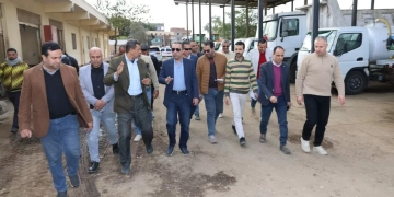 باستثمارات 290 مليون جنيه.. «الغريب» يتفقد محطة معالجة بهناى و صرف سمان بالباجور 1 - جريدة المساء