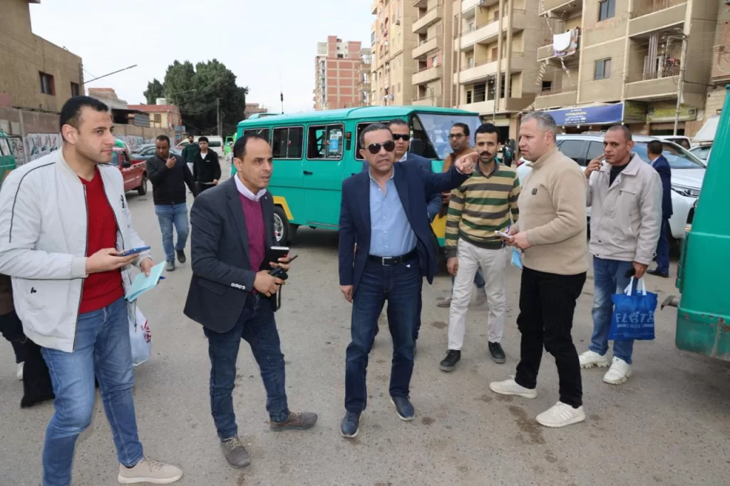 محافظ المنوفية يوجه برفع الإشغالات بمحيط موقف الباجور 21 - جريدة المساء