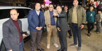 «الغريب» يتفقد ليلا محيط التأمين الصحي بشبين و إنشاءات دار مناسبات حي شرق 1 - جريدة المساء