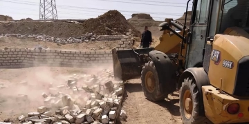 إزالة للتعديات وإستكمال أعمال النظافة العامة بمدن إدفو والبصيلية والسباعية 1 - جريدة المساء