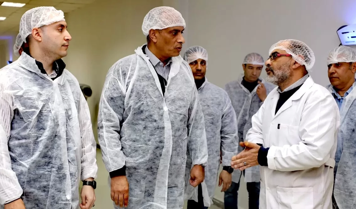 محافظ كفرالشيخ تفقد شركة مصر لتعبئة الغازات «إيجي جاس» بمنطقة بلطيم الصناعية 25 - جريدة المساء