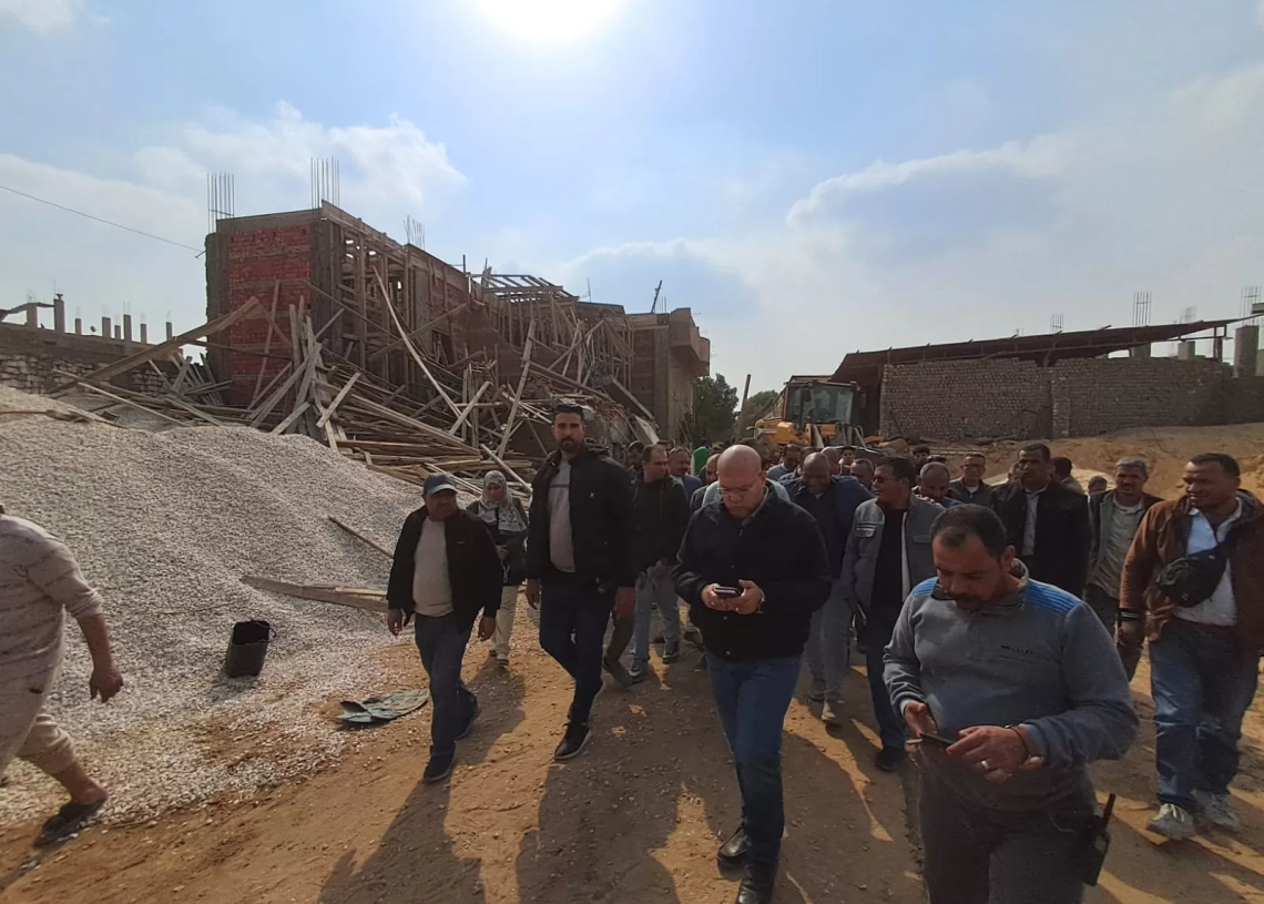 بالصور.. إزالة حالات بناء مخالف بأبو النمرس في الجيزة 19 - جريدة المساء