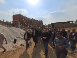 بالصور.. إزالة حالات بناء مخالف بأبو النمرس في الجيزة 37 - جريدة المساء