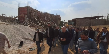 بالصور.. إزالة حالات بناء مخالف بأبو النمرس في الجيزة 2 - جريدة المساء بالصور.. إزالة حالات بناء مخالف بأبو النمرس في الجيزة 1 - جريدة المساء