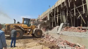 بالصور.. إزالة حالات بناء مخالف بأبو النمرس في الجيزة 41 - جريدة المساء