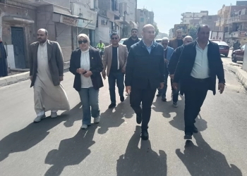 نائب محافظ الجيزة يتابع مشروعات الرصف بمدينة الحوامدية 37 - جريدة المساء
