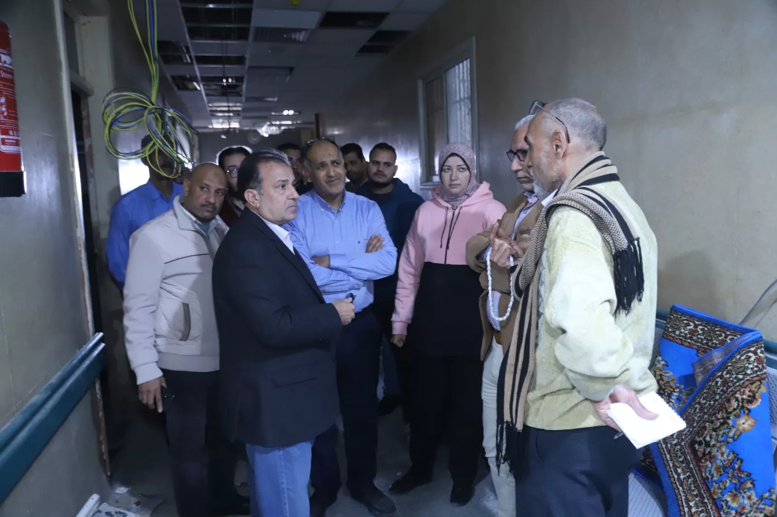 رئيس جامعة قنا يتفقد أعمال تطوير وحدة الغسيل الكلوي بمستشفى الحرم الجامعي 52 - جريدة المساء