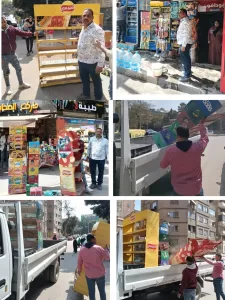 رفع 355 حالة إشغال خلال حملات مفاجئة بـ 4 شوارع في العمرانية 45 - جريدة المساء