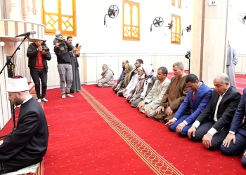 وزير الأوقاف ومحافظ المنيا يفتتحان مسجد الشيخ محمد دوداي بقرية طنبدي بمغاغة 33 - جريدة المساء