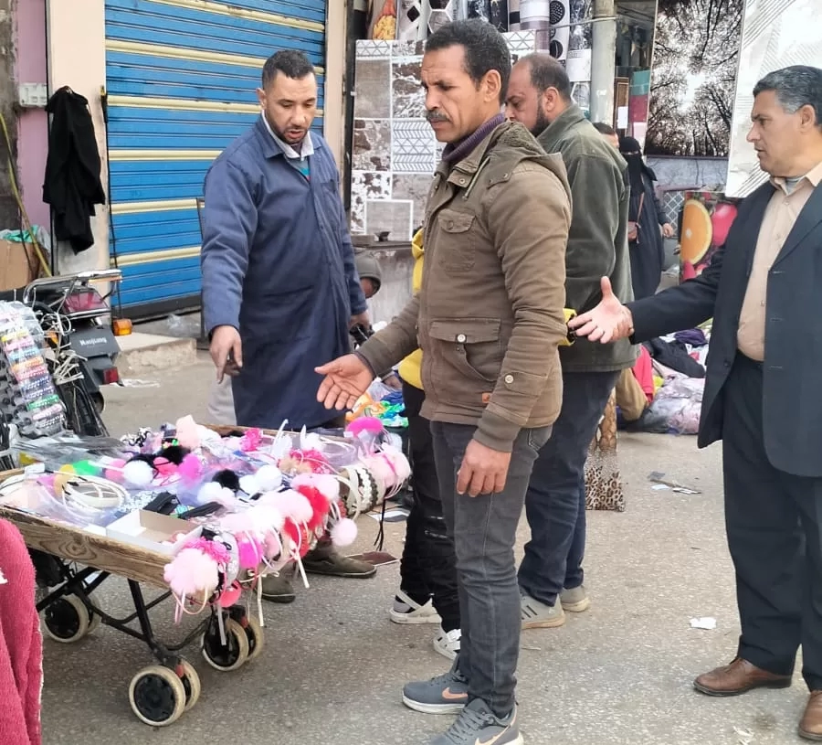 إزالة الإشغالات خلال حملات مكبرة.. ببركة السبع و منوف و حي غرب 32 - جريدة المساء