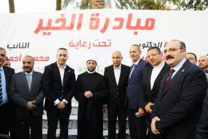 محافظ المنيا ووزير الأوقاف يؤديان صلاة العشاء والتراويح بمغاغة 21 - جريدة المساء