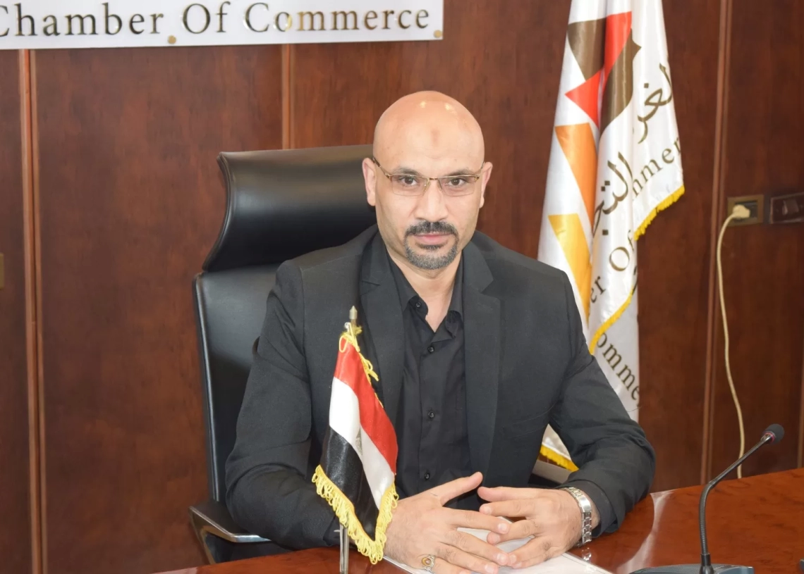 محمد هداية الحداد رئيس شعبة تجار المحمول بالغرفة التجارية بالجيزة