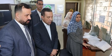 محافظ المنوفية يتفقد عيادة التأمين الصحي و المركز التكنولوجي بقويسنا 1 - جريدة المساء