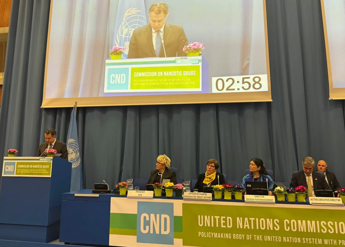 مصر تؤكد باسم المجموعة الأفريقية ضرورة تعزيز التعاون الدولي لمكافحة المخدرات 24 - جريدة المساء