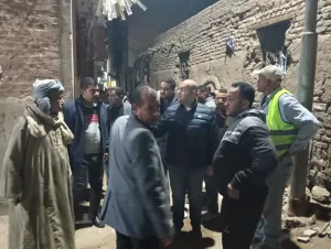 نائب محافظ الجيزة في جولة ليلية بالعياط للاطمئنان علي توافر أنابيب البوتاجاز بالسعر المقرر 128 - جريدة المساء