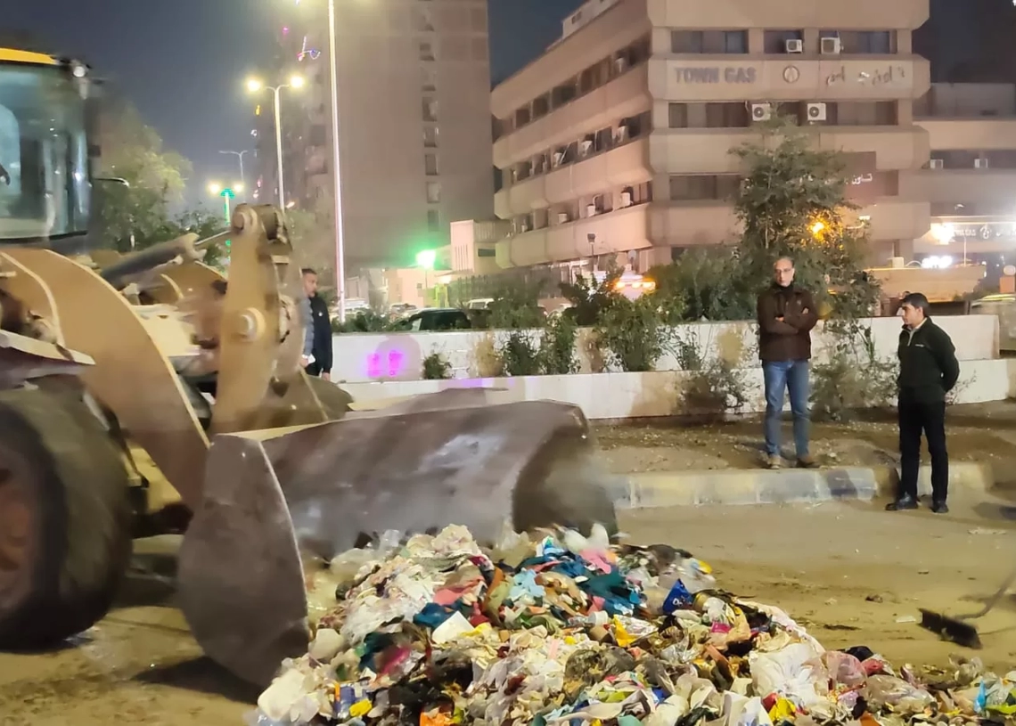 محافظ الجيزة يستدعي مسؤولي النظافة بالوراق ليلا.. ما القصة؟ 19 - جريدة المساء