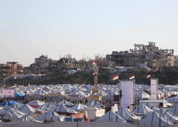 اللجنة المصرية لإغاثة غزة تقود حملة إفطار صائم وسط وشمال غزة 31 - جريدة المساء