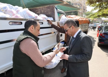 4 آلاف شنطة غذائية للأسر الأولى بالرعاية..بالمنوفية 38 - جريدة المساء