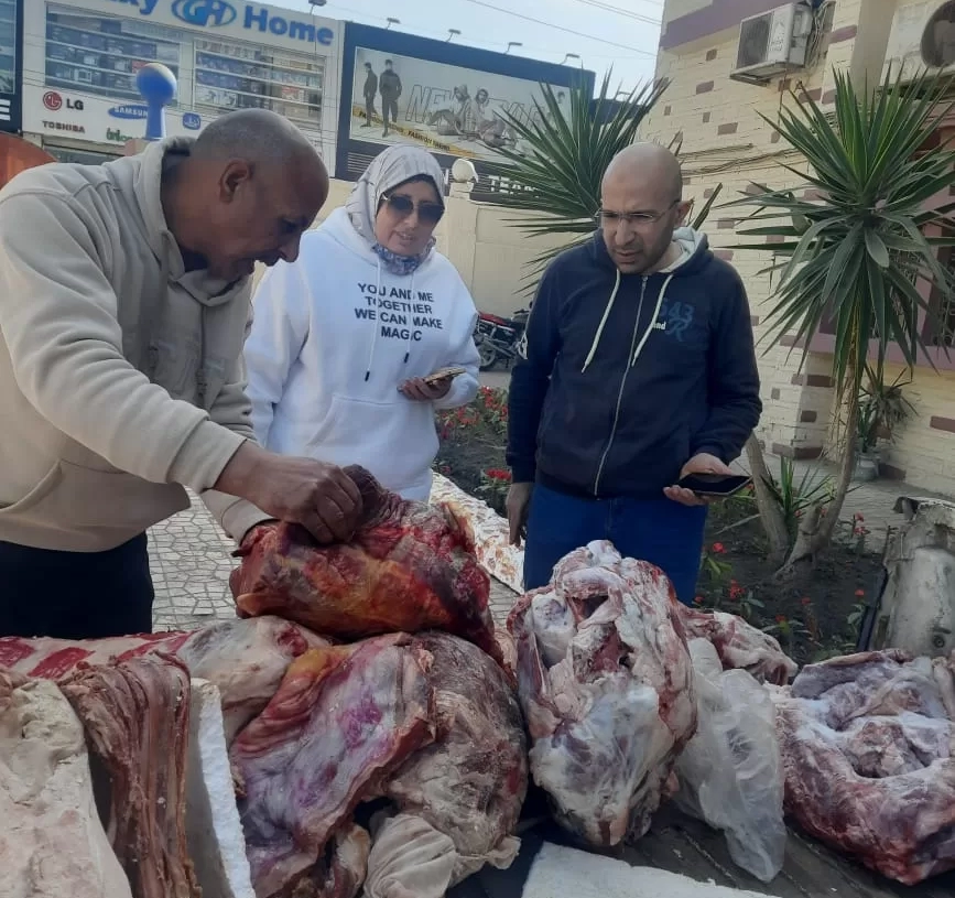 ضبط 250 كيلو لحوم منتهية الصلاحية و "سيارة بوتاجاز" مخالفة.. بقويسنا 17 - جريدة المساء