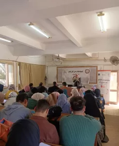 القومي للمرأة يواصل التوعيةبجرائم تقنية المعلومات بالجامعات 47 - جريدة المساء