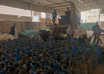محافظ الجيزة يتابع توزيع 950 أسطوانة بوتاجاز إضافية بقريتي اتريس وأبو غالب بمنشأة القناطر 33 - جريدة المساء