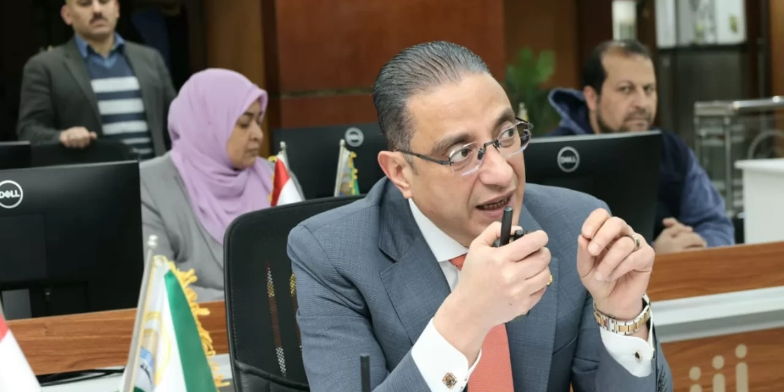 د. أحمد الأنصاري محافظ الجيزة