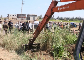 محافظ كفرالشيخ يتابع تنفيذ ازالة التعديات على أملاك الدولة والأراضي الزراعية ومخالفات البناء بالحامول 53 - جريدة المساء