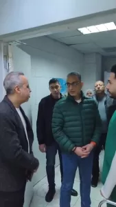 محافظ الجيزة يُجري جولة مفاجئة بمستشفى الحوامدية العام لمتابعة العمل قبل عيد الفطر 21 - جريدة المساء