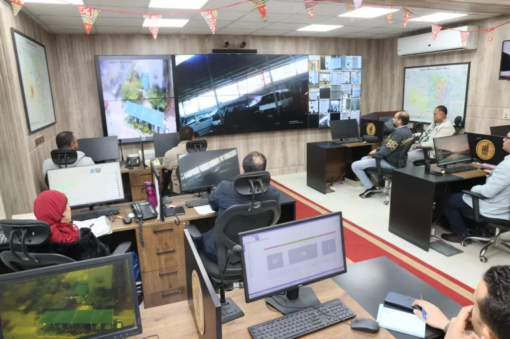 محافظ المنوفية يتفقد نظافة الشوارع عبر "الشبكة الوطنية" 21 - جريدة المساء