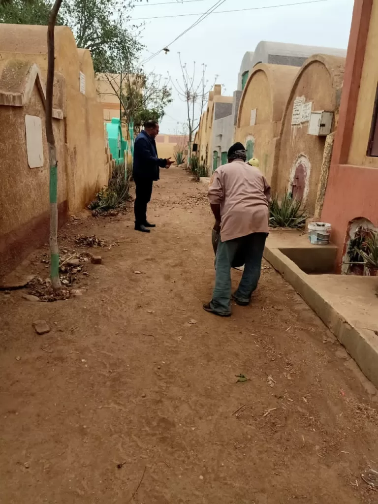 حملات نظافة مكبرة للمقابر..بالمنوفية 21 - جريدة المساء