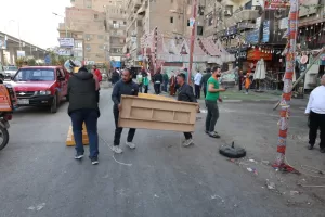 محافظ الجيزة يقود حملة لرفع الإشغالات بأرض اللواء في العجوزة (صور) 27 - جريدة المساء