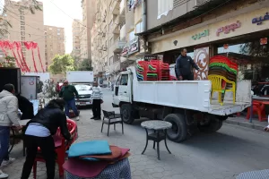 محافظ الجيزة يقود حملة لرفع الإشغالات بأرض اللواء في العجوزة (صور) 31 - جريدة المساء
