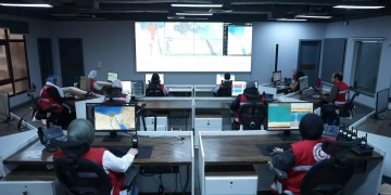 غرفة العمليات المركزية بـ الهلال الأحمر المصرى