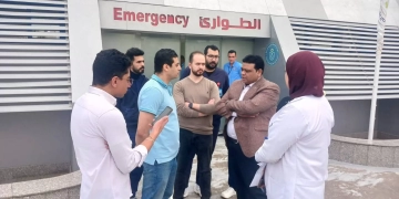 مدير رعاية جنوب سيناء في جولة مفاجئة لضمان كفاءة الطواريء والعمليات بمستشفي شرم الشيخ الدولي 2 - جريدة المساء مدير رعاية جنوب سيناء في جولة مفاجئة لضمان كفاءة الطواريء والعمليات بمستشفي شرم الشيخ الدولي 1 - جريدة المساء