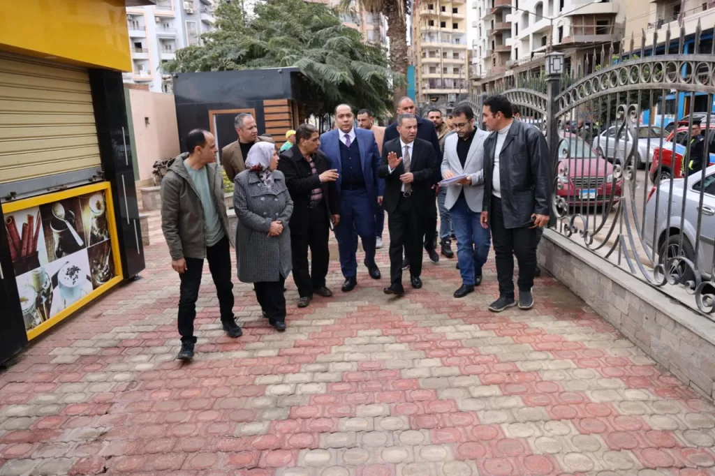 محافظ المنوفية يتفقد أعمال شفط مياه الأمطار بنفق كوبري السمك بشبين الكوم 21 - جريدة المساء