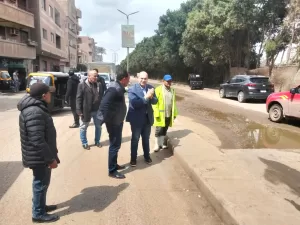 نائب محافظ الجيزة يتابع ميدانيًا أعمال رفع تجمعات مياه الأمطار بقري أبوالنمرس والحوامدية والبدرشين 31 - جريدة المساء