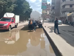 نائب محافظ الجيزة يتابع ميدانيًا أعمال رفع تجمعات مياه الأمطار بقري أبوالنمرس والحوامدية والبدرشين 27 - جريدة المساء
