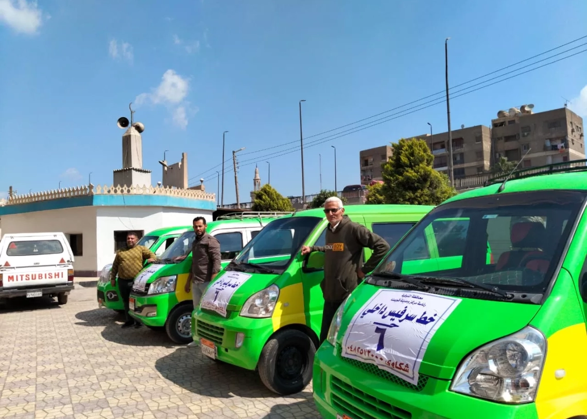 تدشين المرحلة الأولى لخطوط السرفيس الجديدة بقويسنا..لتيسير حركة المواطنين 19 - جريدة المساء