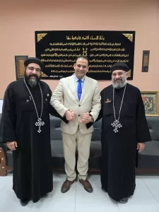 وفد كنيسة مارجرجس يزور الجهاز والأوقاف والتعليم للتهنئة بعيد الفطر 26 - جريدة المساء وفد كنيسة مارجرجس يزور الجهاز والأوقاف والتعليم للتهنئة بعيد الفطر 25 - جريدة المساء