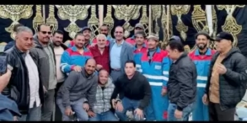 حفل إفطار جماعي للعاملين بجهاز النظافة لمدينة كفر الشيخ 9 - جريدة المساء