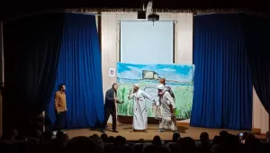 "هنا زي هناك".. مسرحية مبدعة بمكتبة مصر بالإسماعيلية 26 - جريدة المساء "هنا زي هناك".. مسرحية مبدعة بمكتبة مصر بالإسماعيلية 25 - جريدة المساء