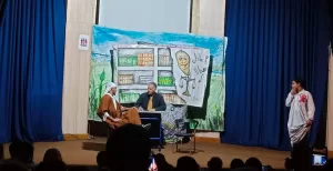 "هنا زي هناك".. مسرحية مبدعة بمكتبة مصر بالإسماعيلية 28 - جريدة المساء "هنا زي هناك".. مسرحية مبدعة بمكتبة مصر بالإسماعيلية 27 - جريدة المساء