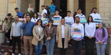 طلاب عين شمس زاروا مستشفى أطفال الدمرداش 2 - جريدة المساء طلاب عين شمس زاروا مستشفى أطفال الدمرداش 1 - جريدة المساء