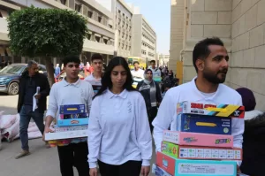 طلاب عين شمس زاروا مستشفى أطفال الدمرداش 22 - جريدة المساء طلاب عين شمس زاروا مستشفى أطفال الدمرداش 21 - جريدة المساء