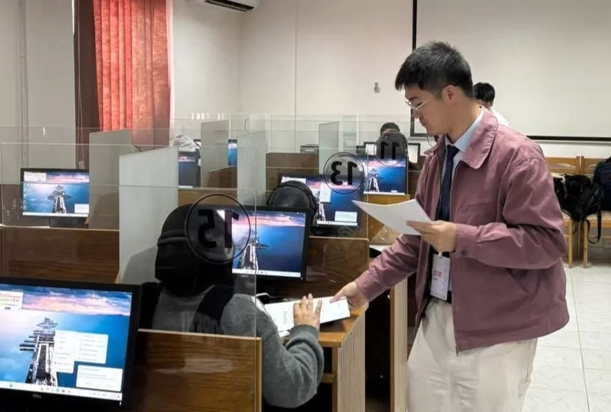 معهد "كونفوشيوس"جامعة القناة ينظم اختبارات اللغة الصينية 20 - جريدة المساء معهد "كونفوشيوس"جامعة القناة ينظم اختبارات اللغة الصينية 19 - جريدة المساء