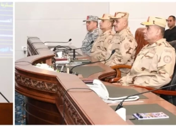 وزير الدفاع يلتقى مقاتلى القوات البحرية والمنطقة الشمالية العسكرية ويشاركهما تناول وجبة الإفطار 23 - جريدة المساء