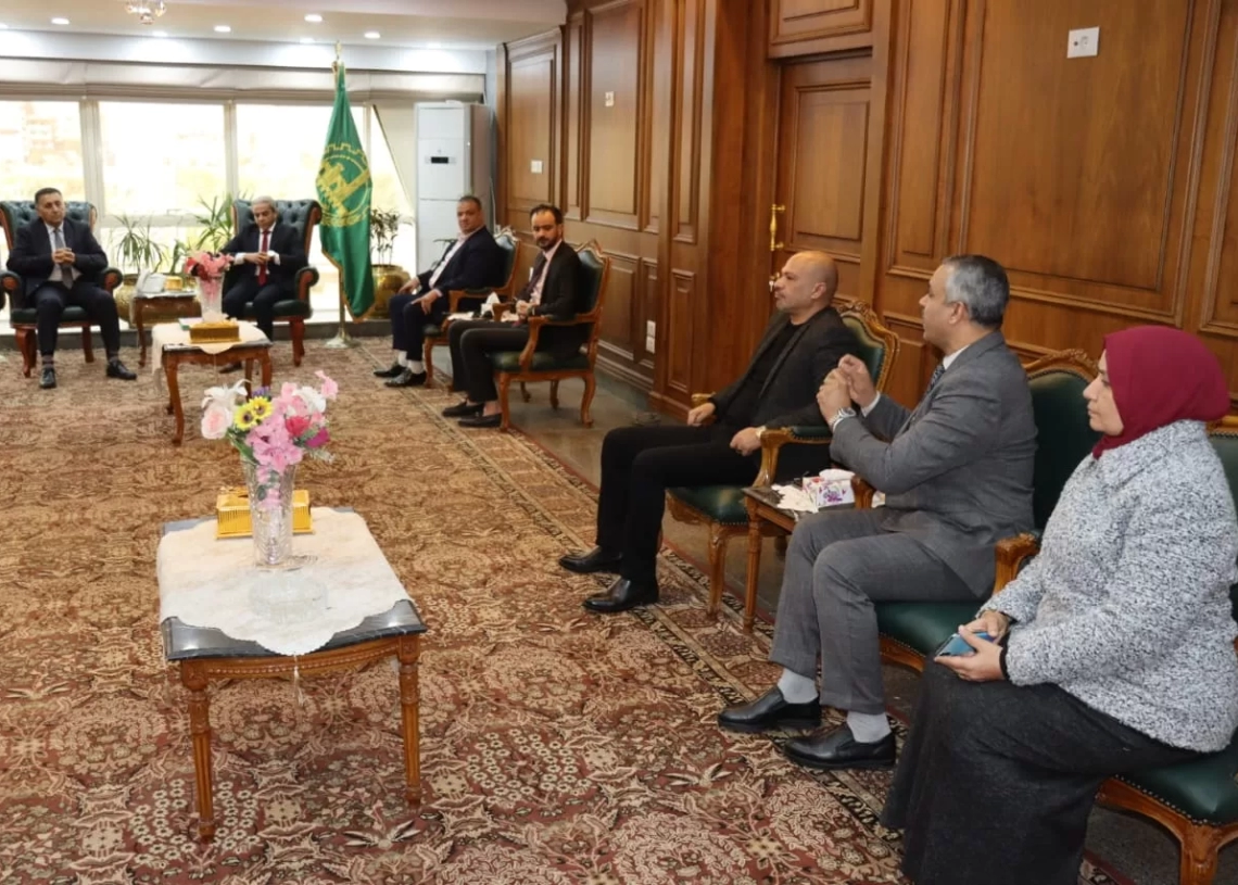 محافظ القليوبية يشدد علي تعزيز اواصر التعاون بين المحافظة ونقابة المهندسين 27 - جريدة المساء